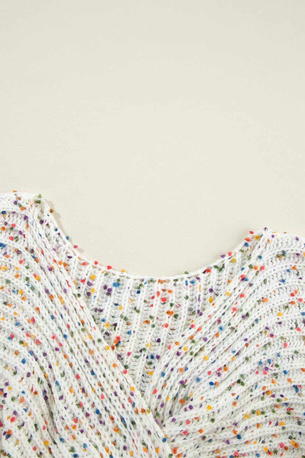 Confetti Twist Reversible Sweater