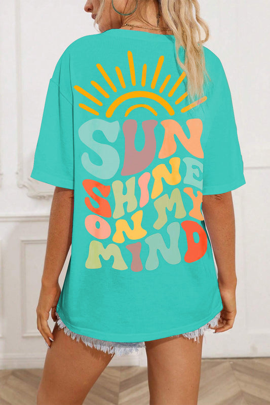 MINT SUNSHINE ON MY MIND Graphic Tee