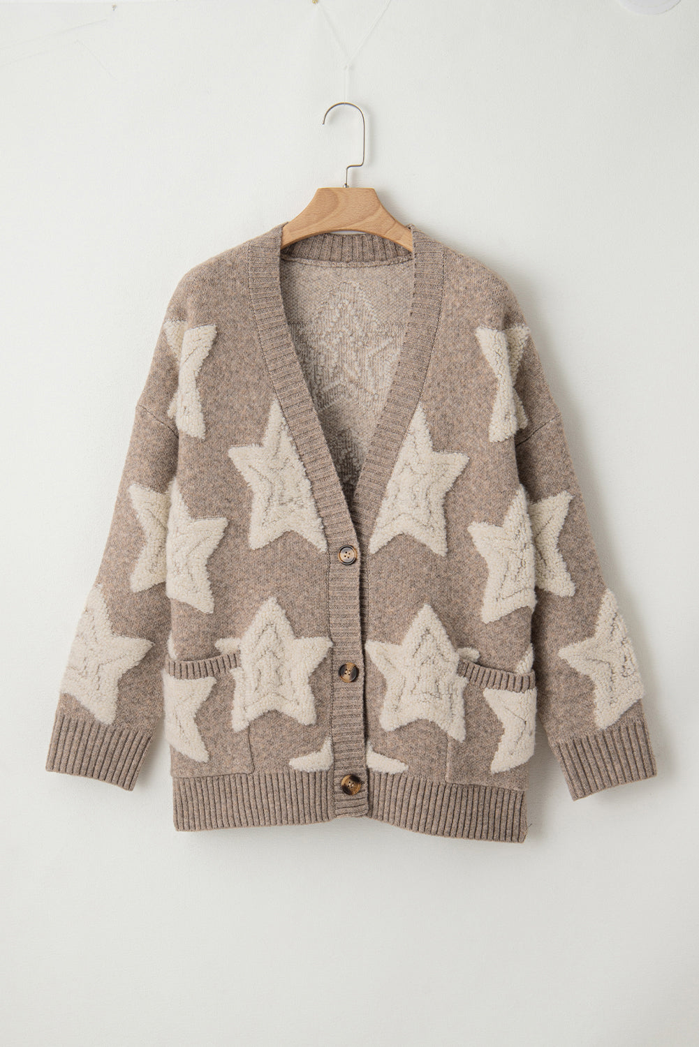 Starlight Sherpa Textured Cardigan