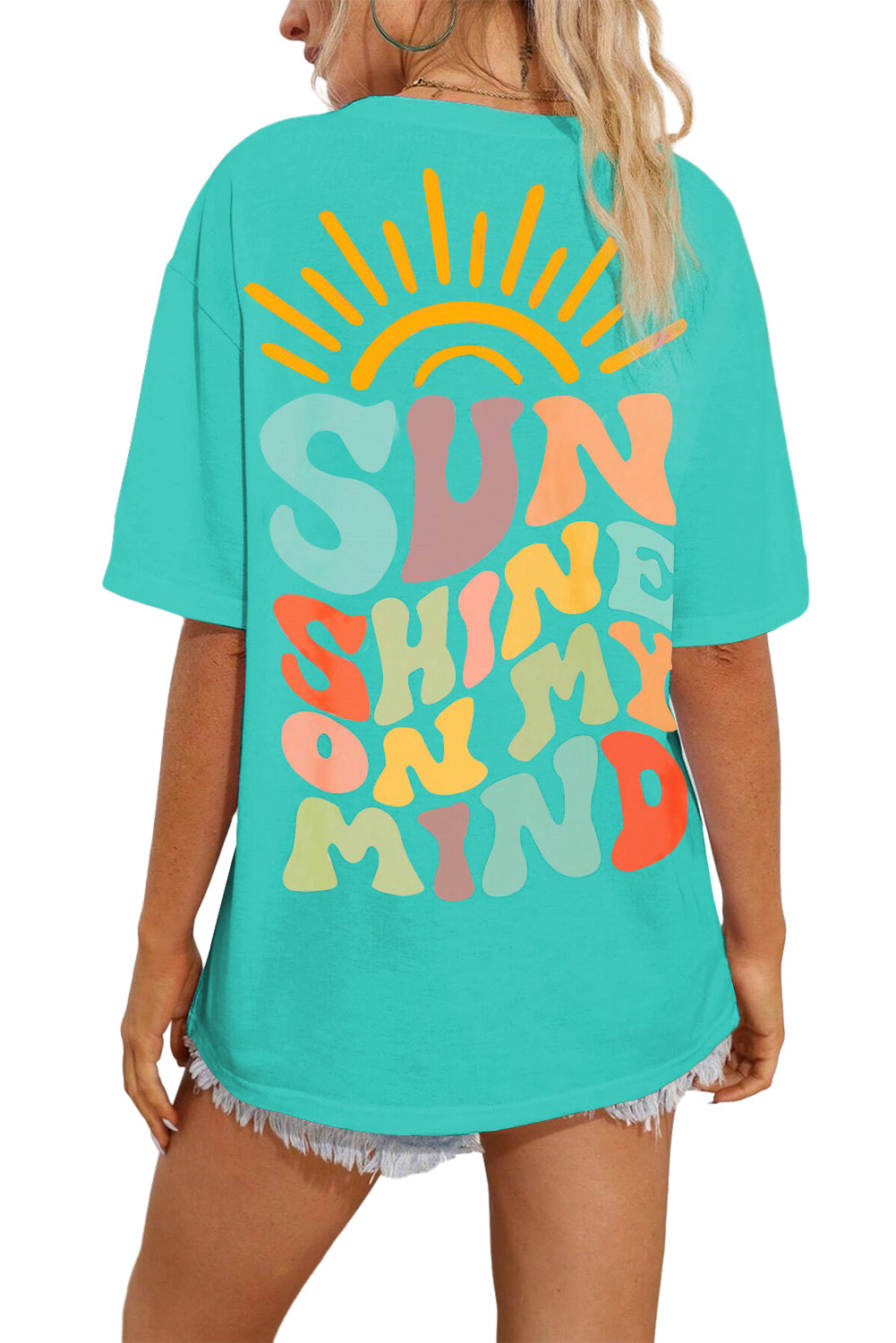 MINT SUNSHINE ON MY MIND Graphic Tee