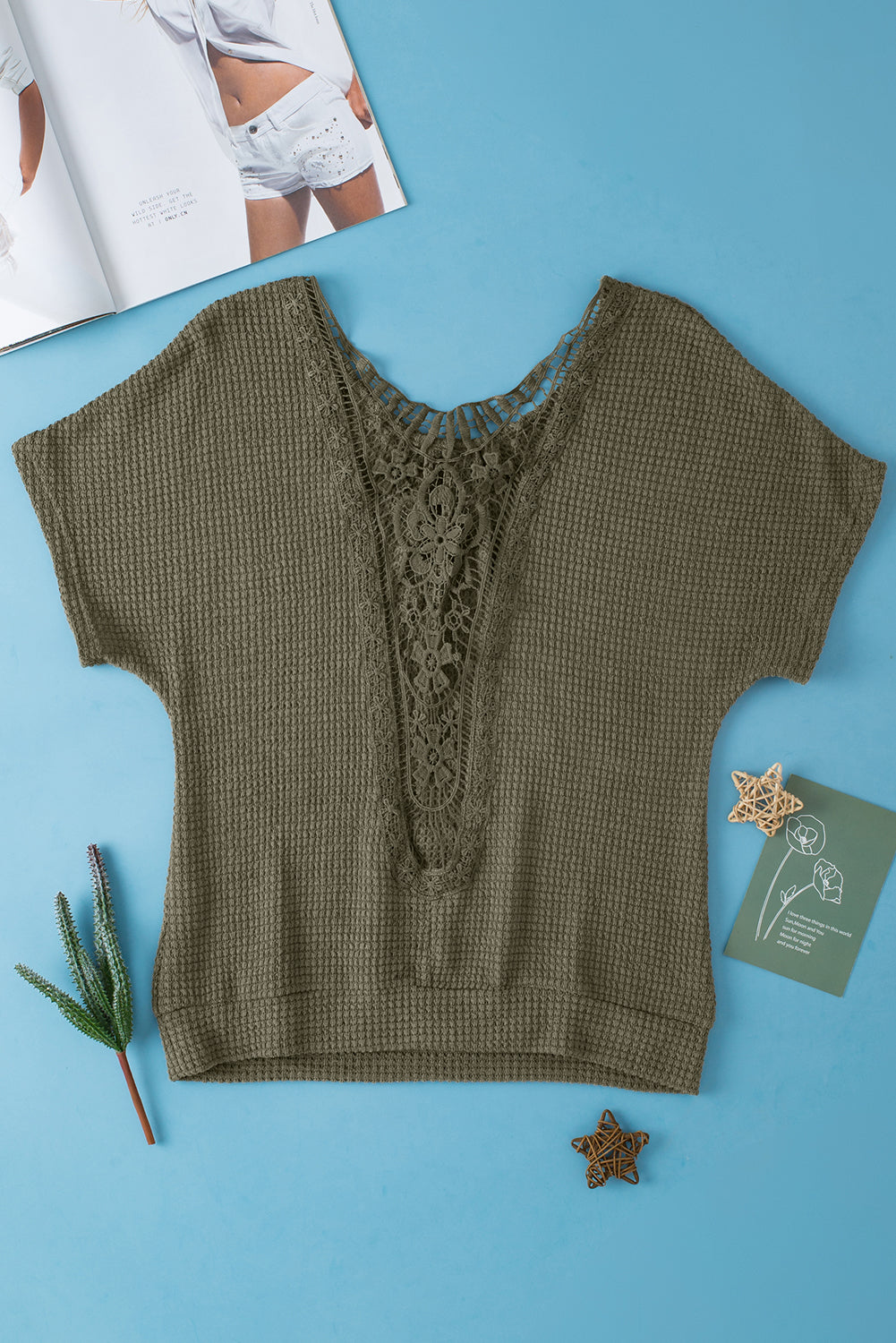 Mossy Lace Essence Top