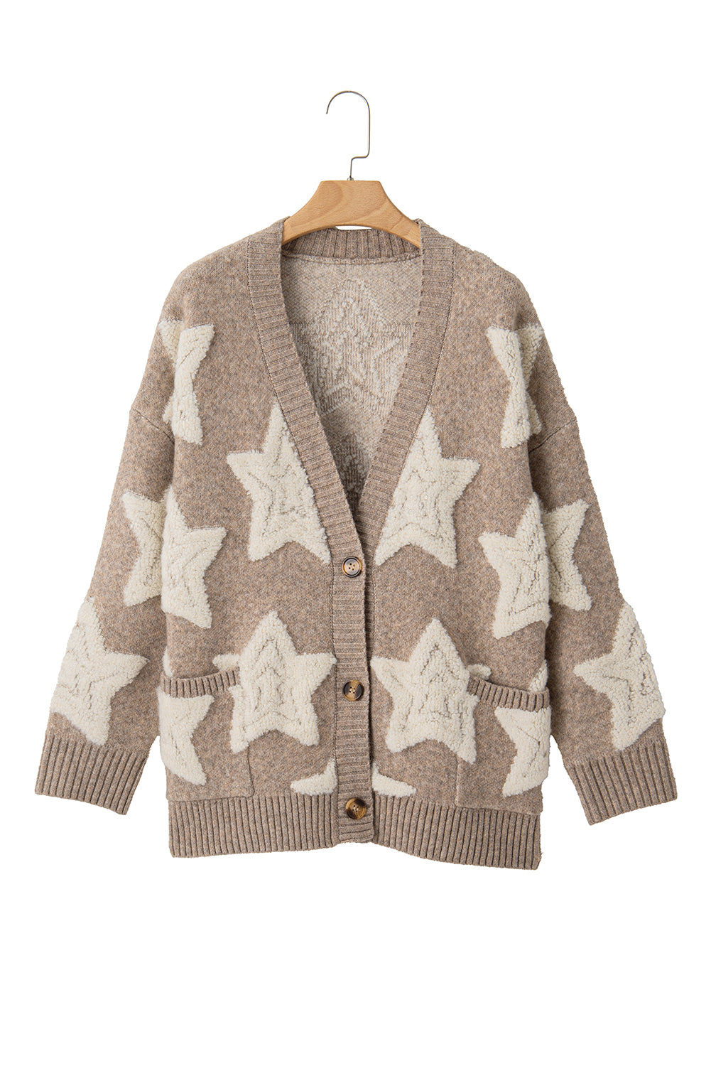 Starlight Sherpa Textured Cardigan