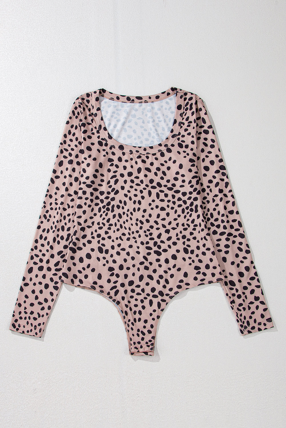 Slate Leopard Print Bodysuit