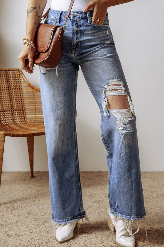 Retro Revival High-Waist Mom Jeans