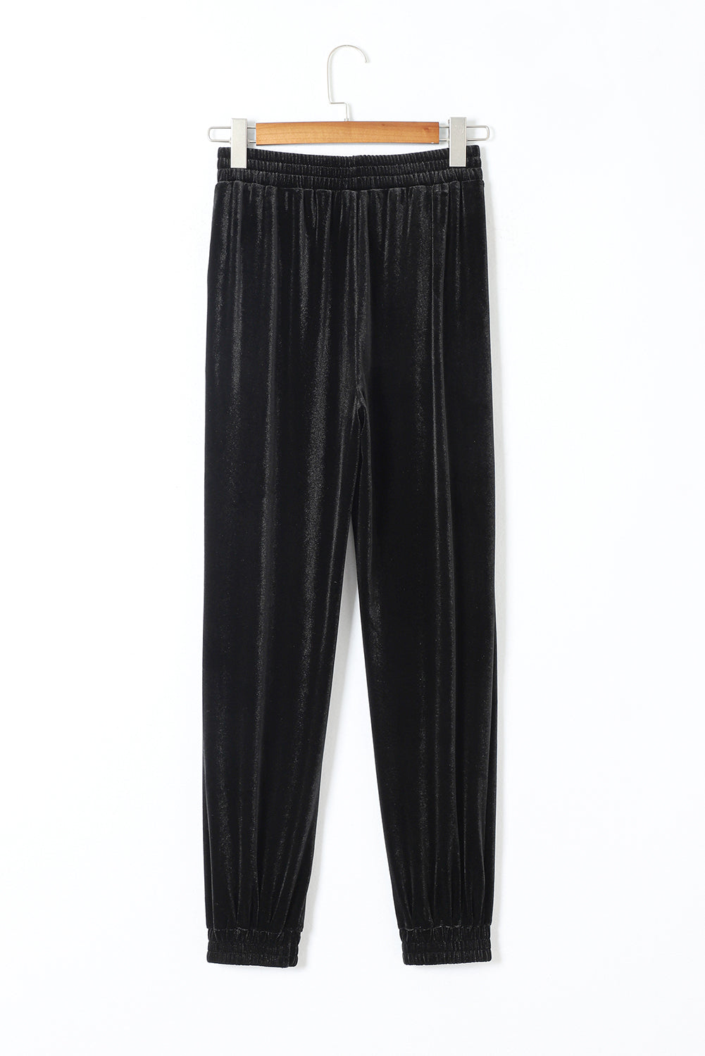 Onyx Velvet Jogger Pants