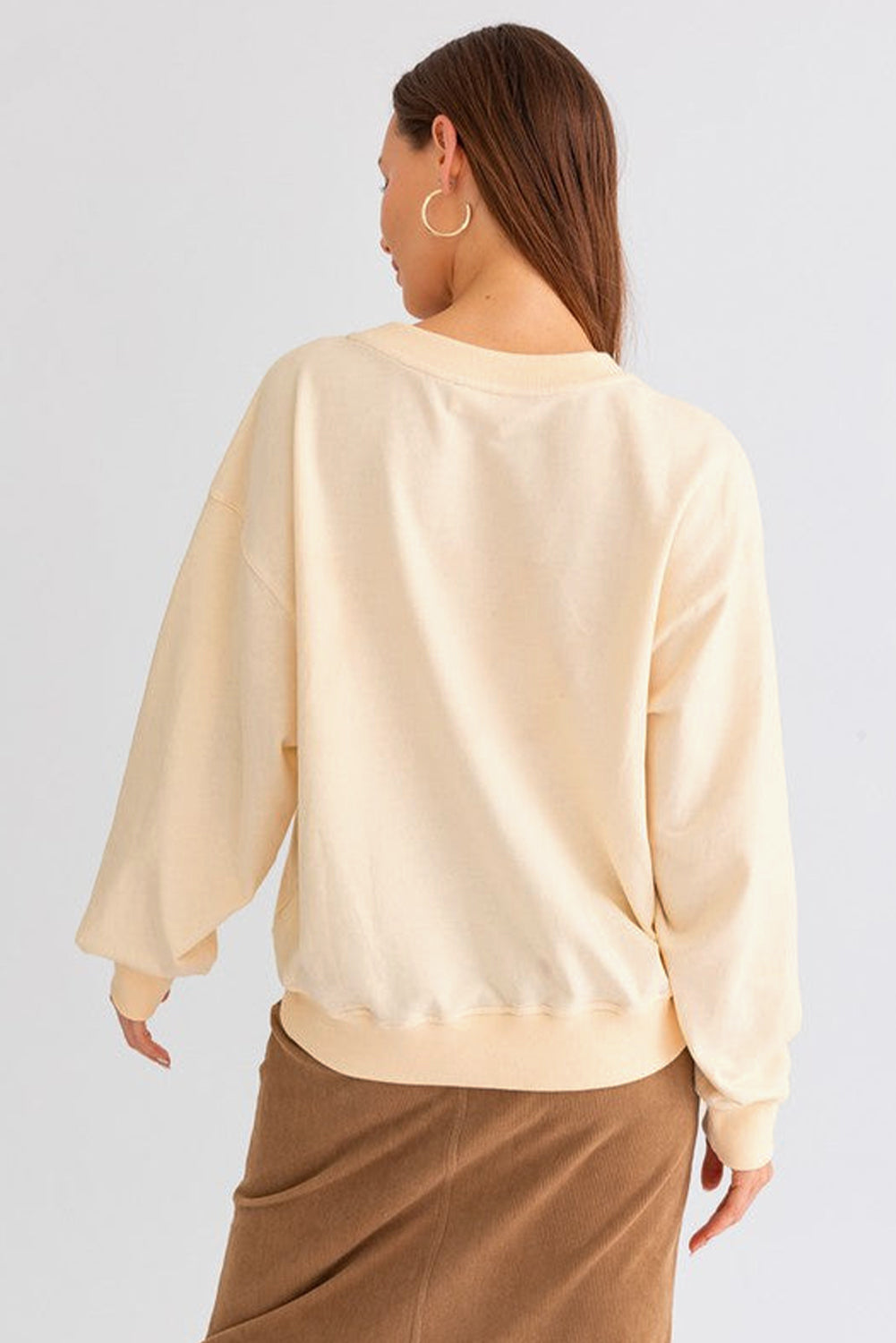 Heartfelt Harvest Chenille Sweatshirt