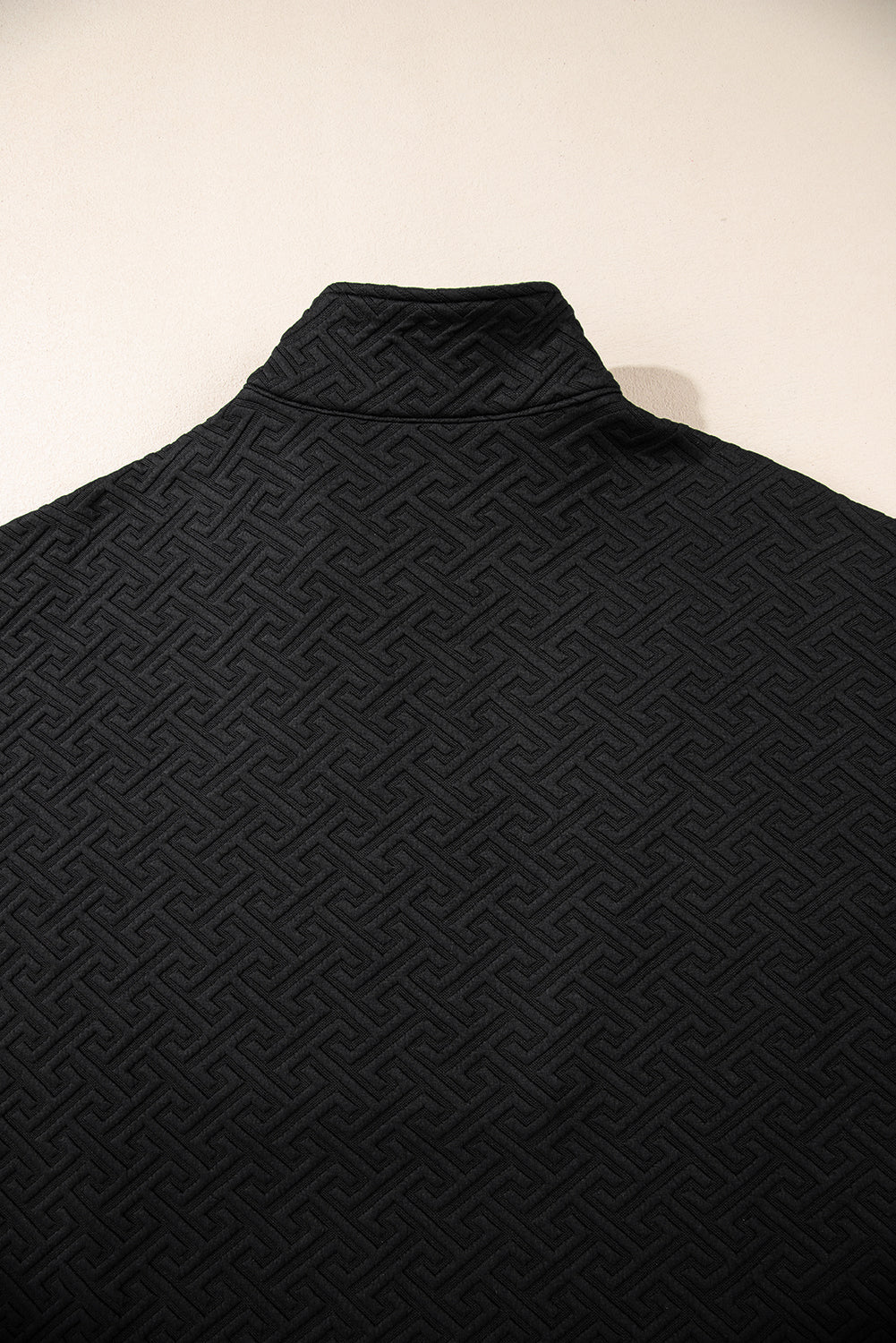 Midnight Ridge Textured Half-Zip Sweatshirt