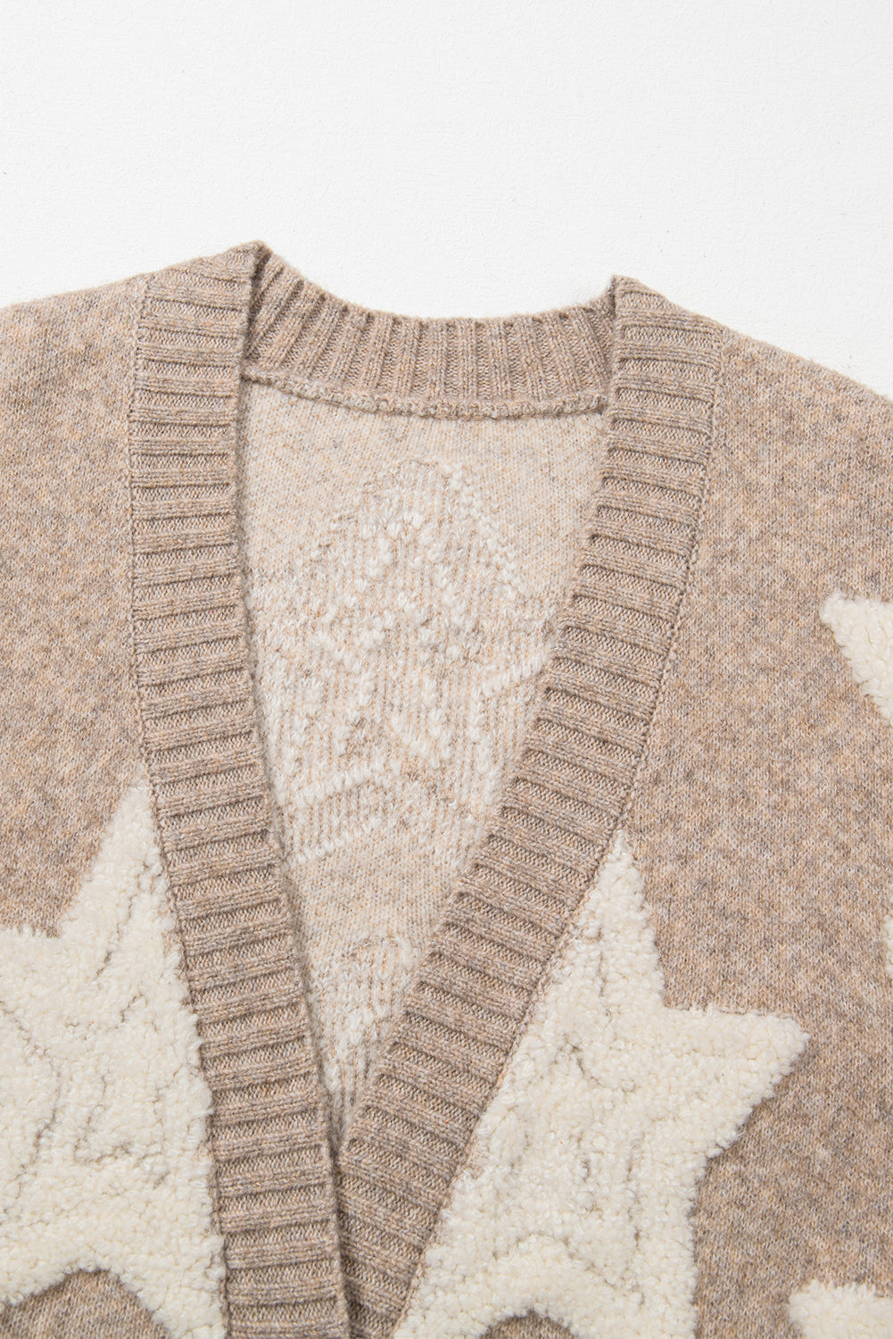 Starlight Sherpa Textured Cardigan