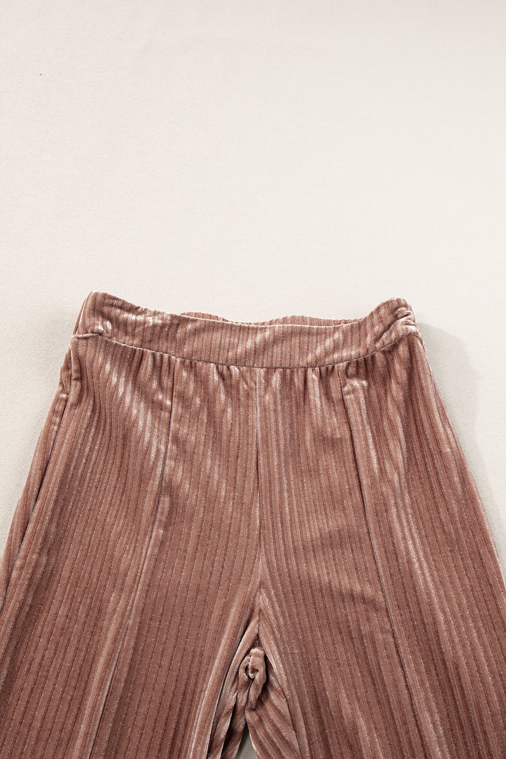 Winter Rose Corduroy Flare Pants