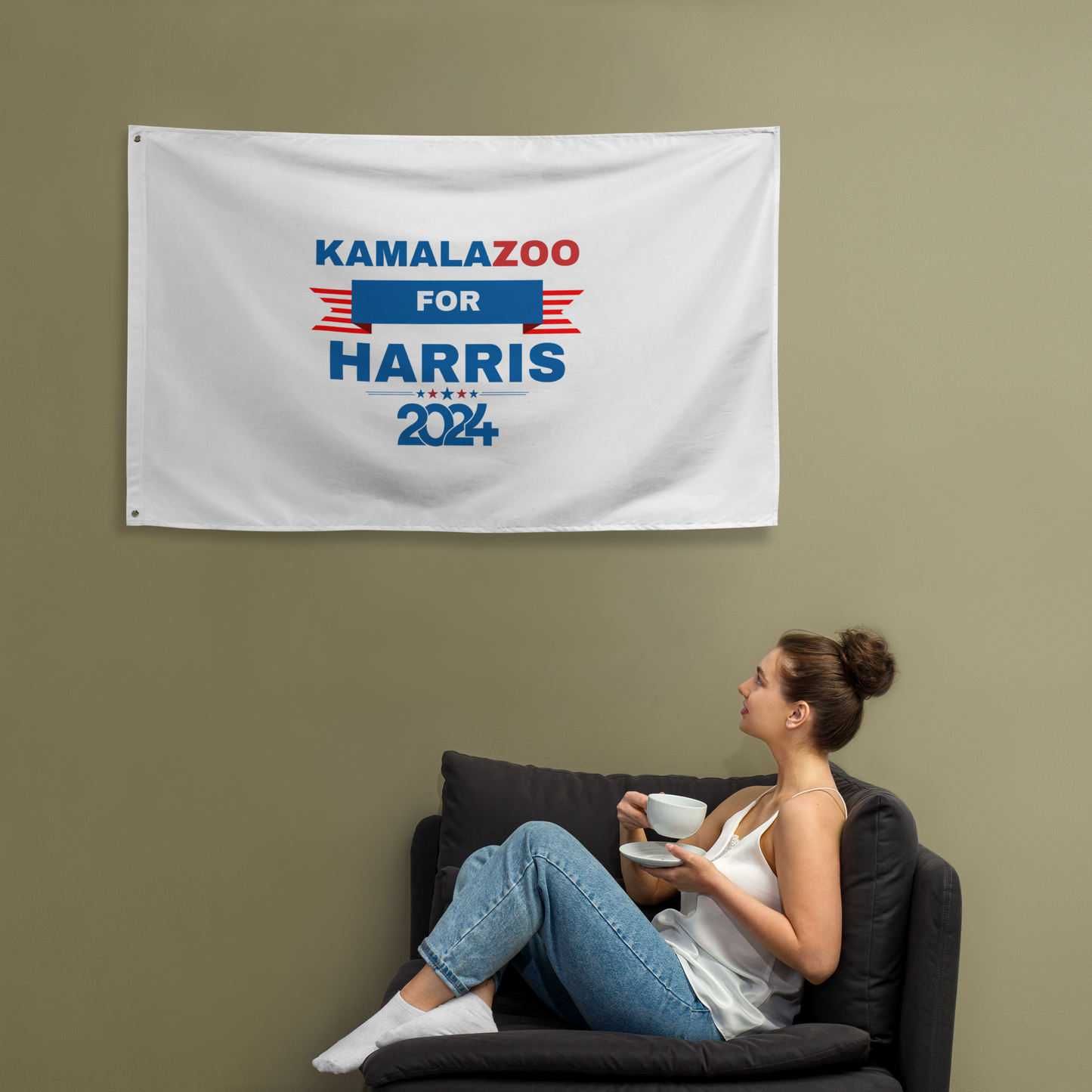 KamalaZOO 4 Harris 2024 Flag