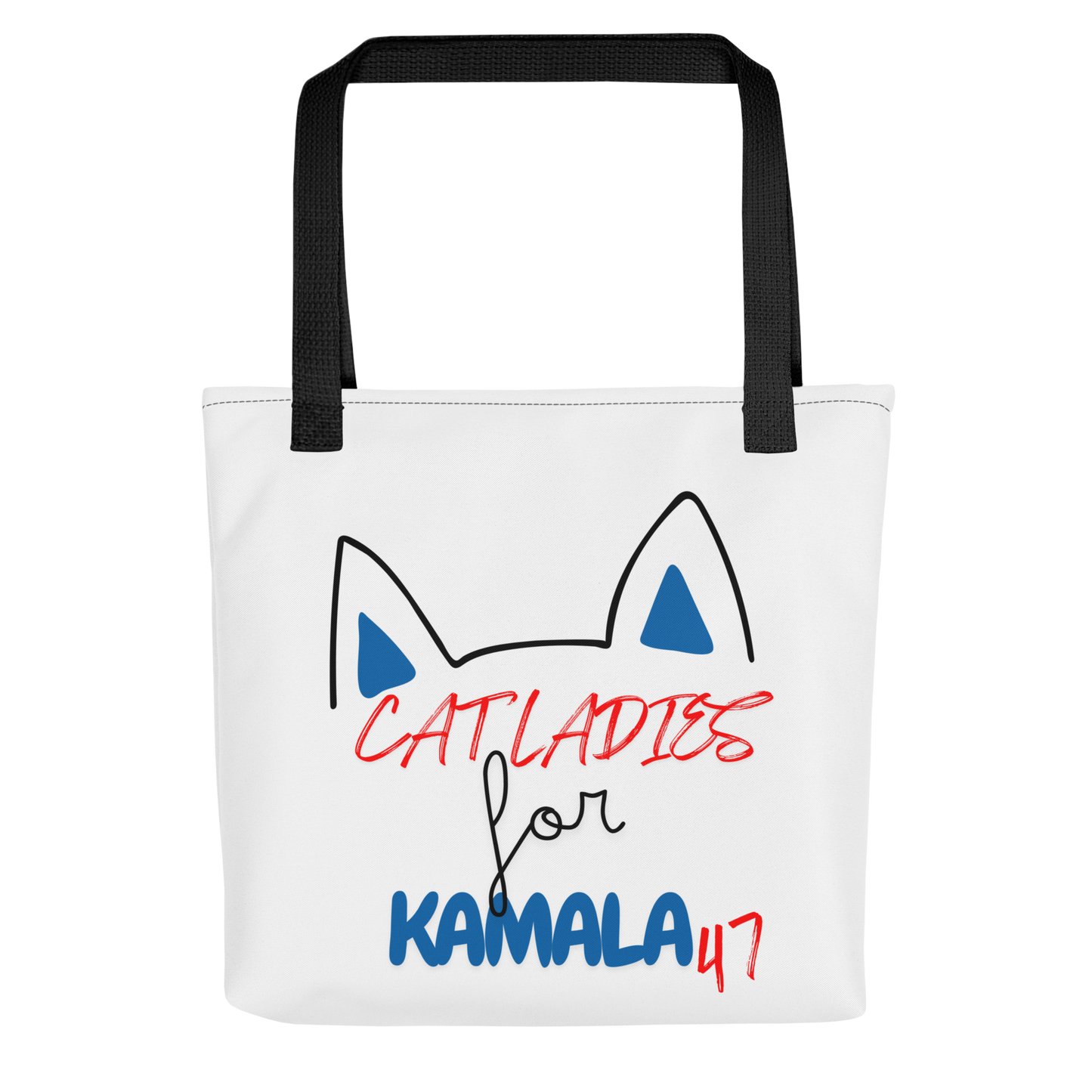 Cat Ladies for Kamala 2024 Tote Bag