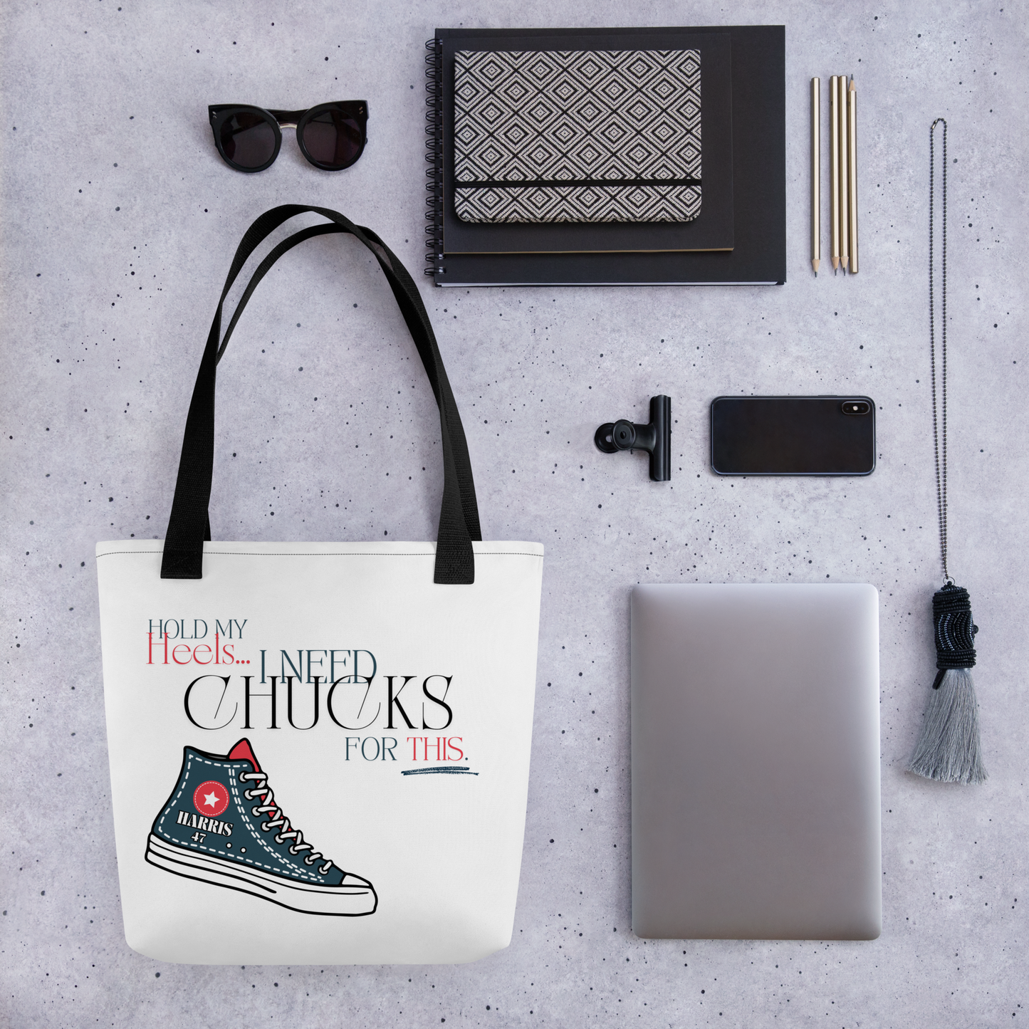 Chucks & Change Tote Bag