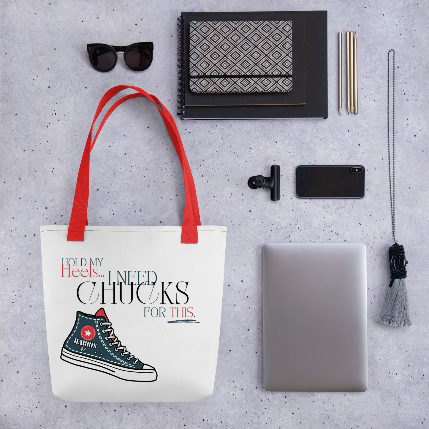 Chucks & Change Tote Bag