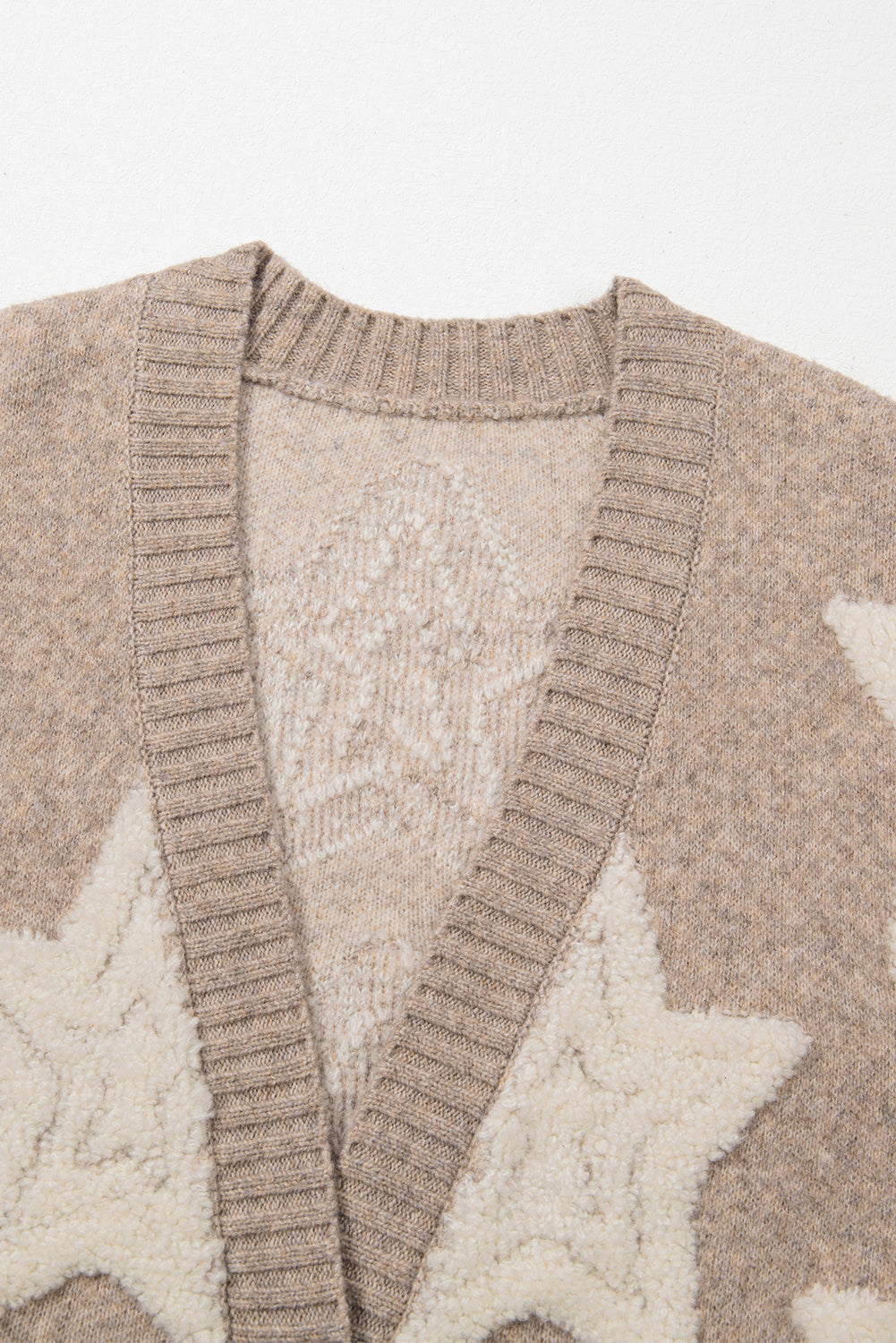 Starlight Sherpa Textured Cardigan