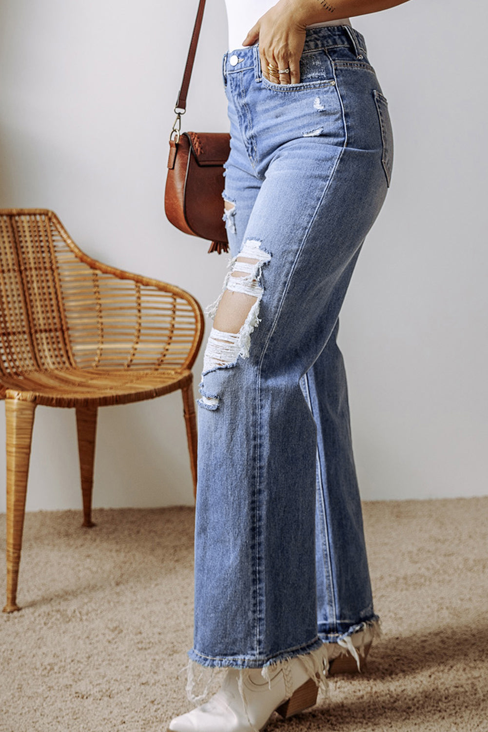 Retro Revival High-Waist Mom Jeans