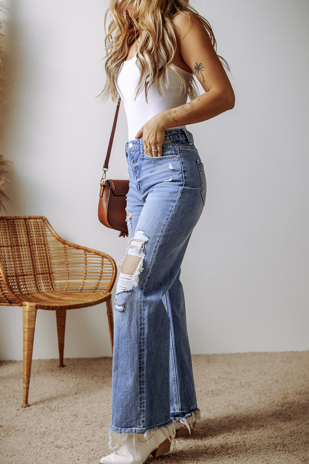 Retro Revival High-Waist Mom Jeans