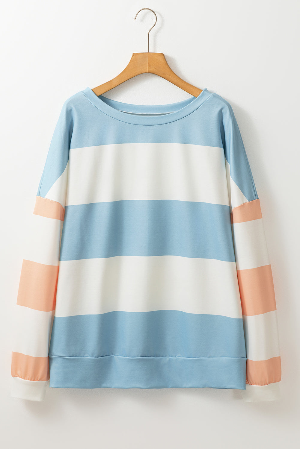 Polar Blue Colorblock Top