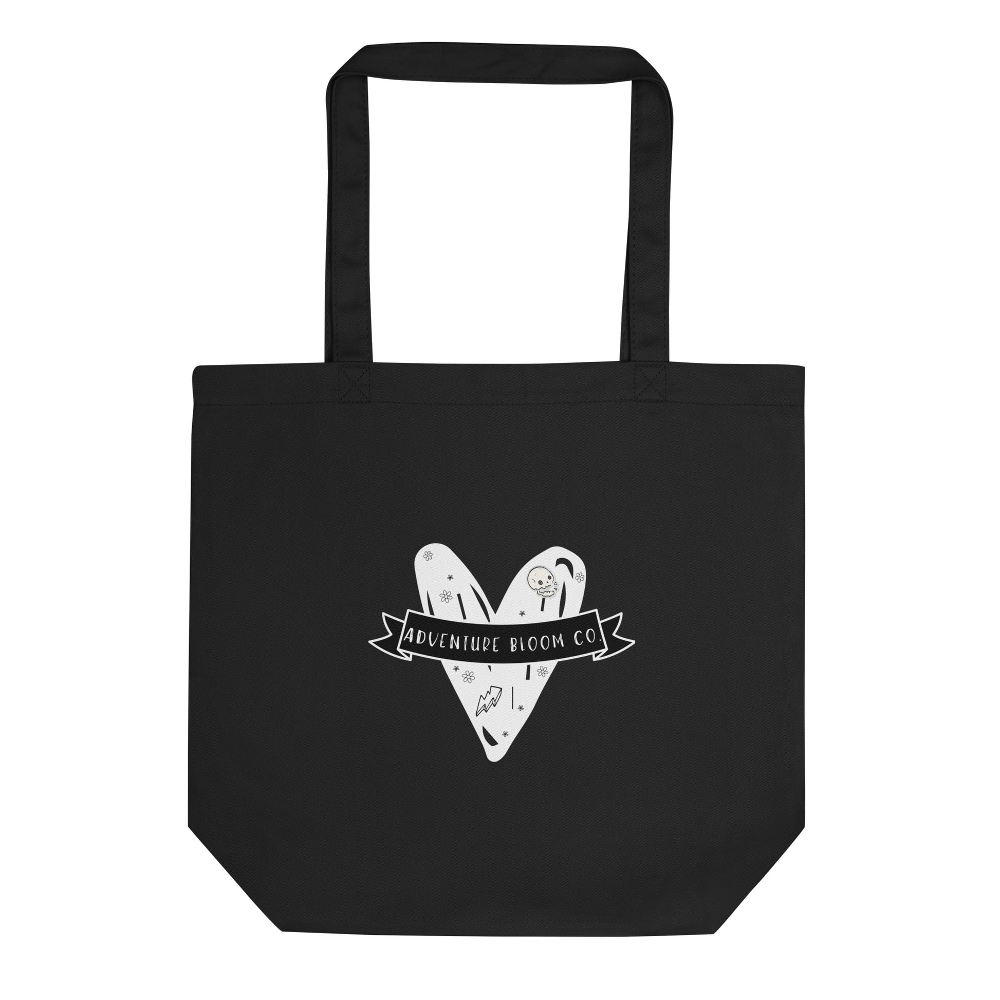 Tote Bag with Ride or Die Tribe Design back design