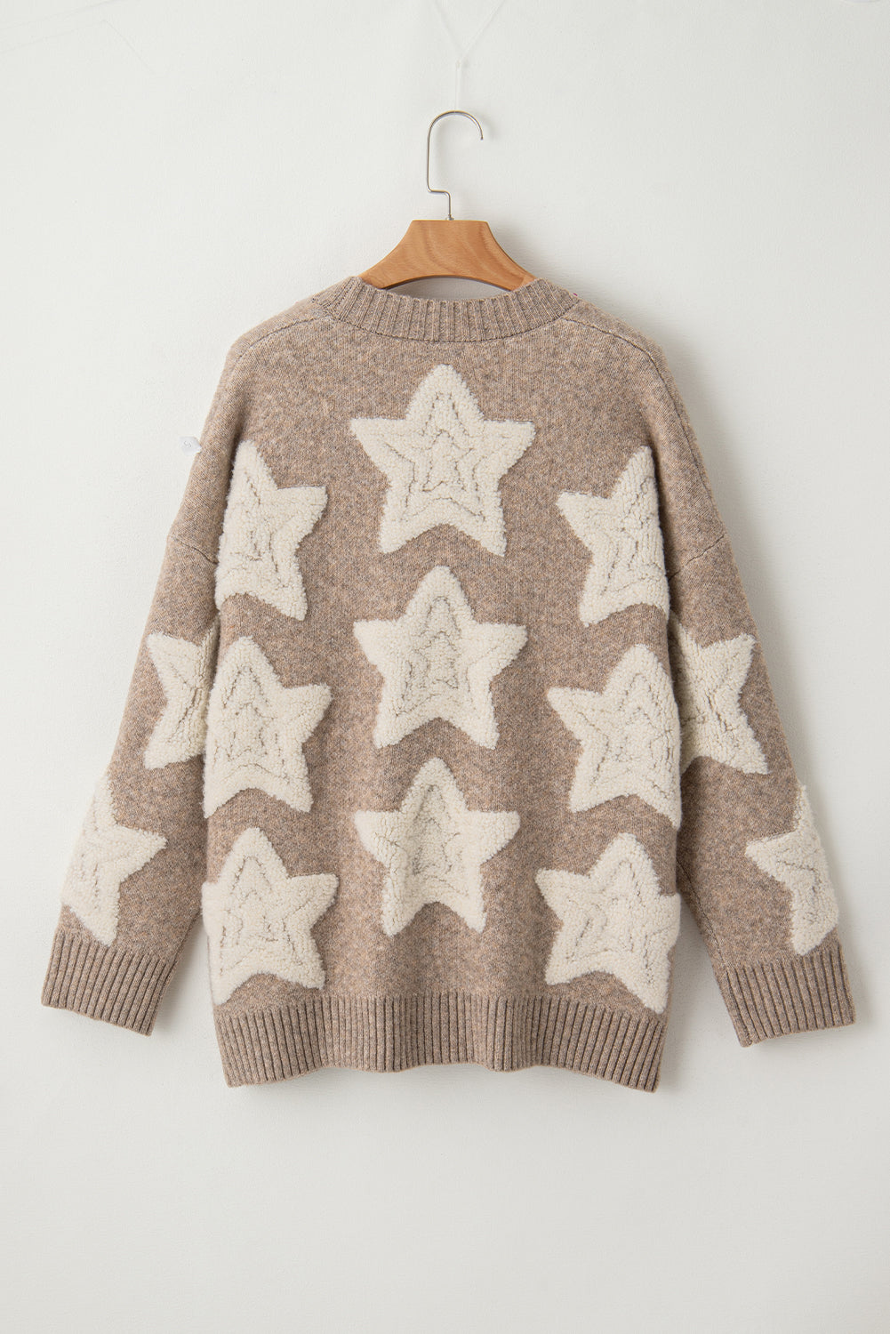 Starlight Sherpa Textured Cardigan