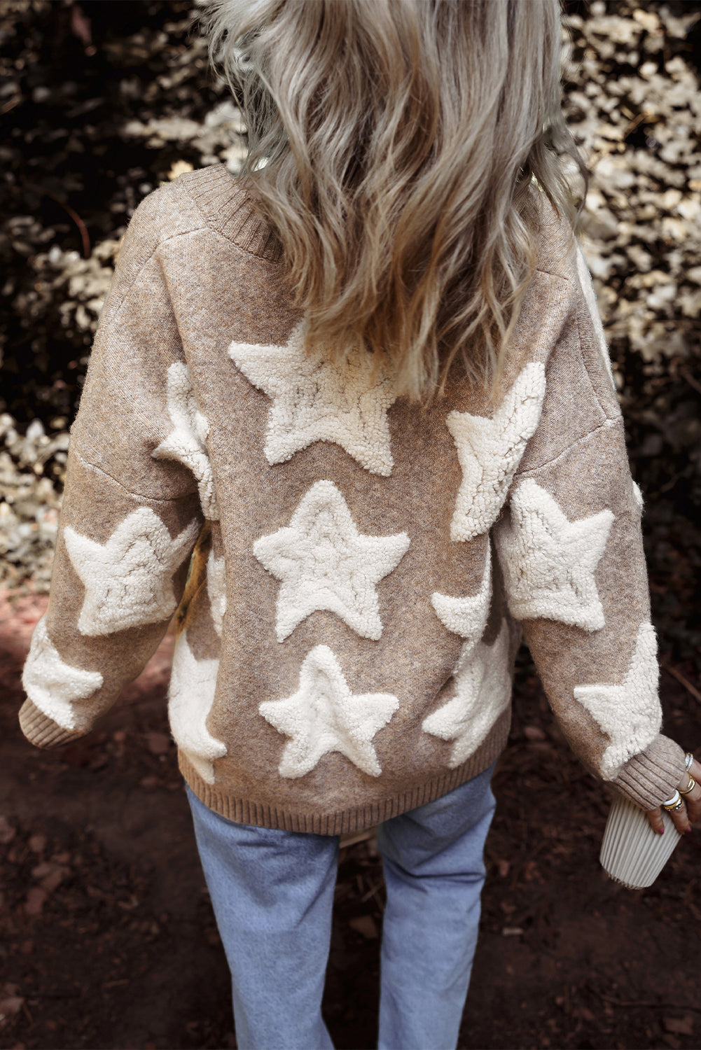 Starlight Sherpa Textured Cardigan