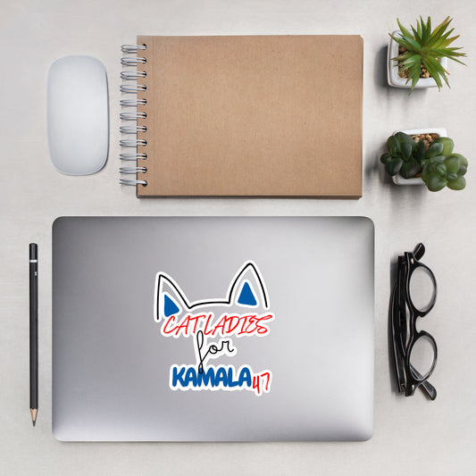 Cat Ladies for Kamala 2024 Sticker