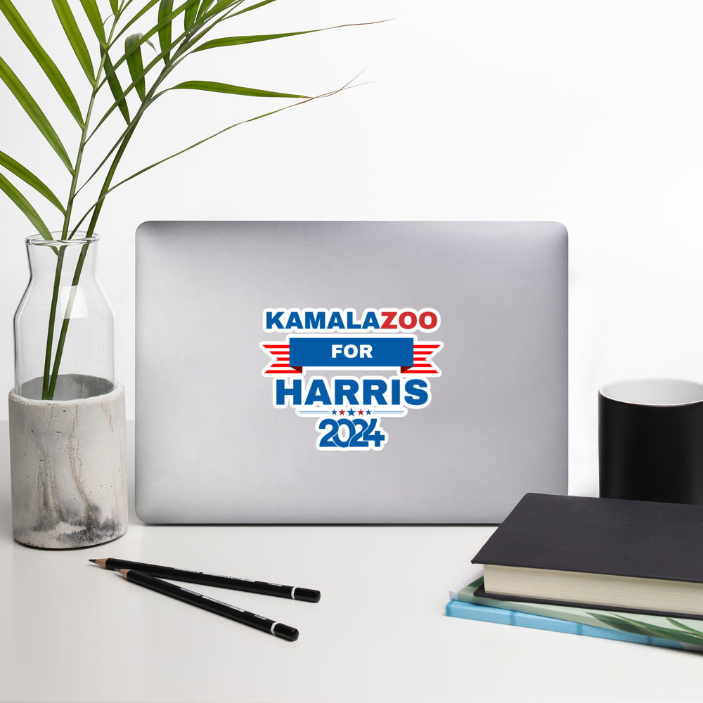 KamalaZOO 4 Harris 2024 Bubble-free Sticker