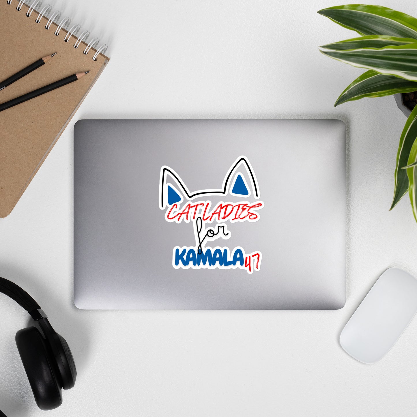 Cat Ladies for Kamala 2024 Sticker