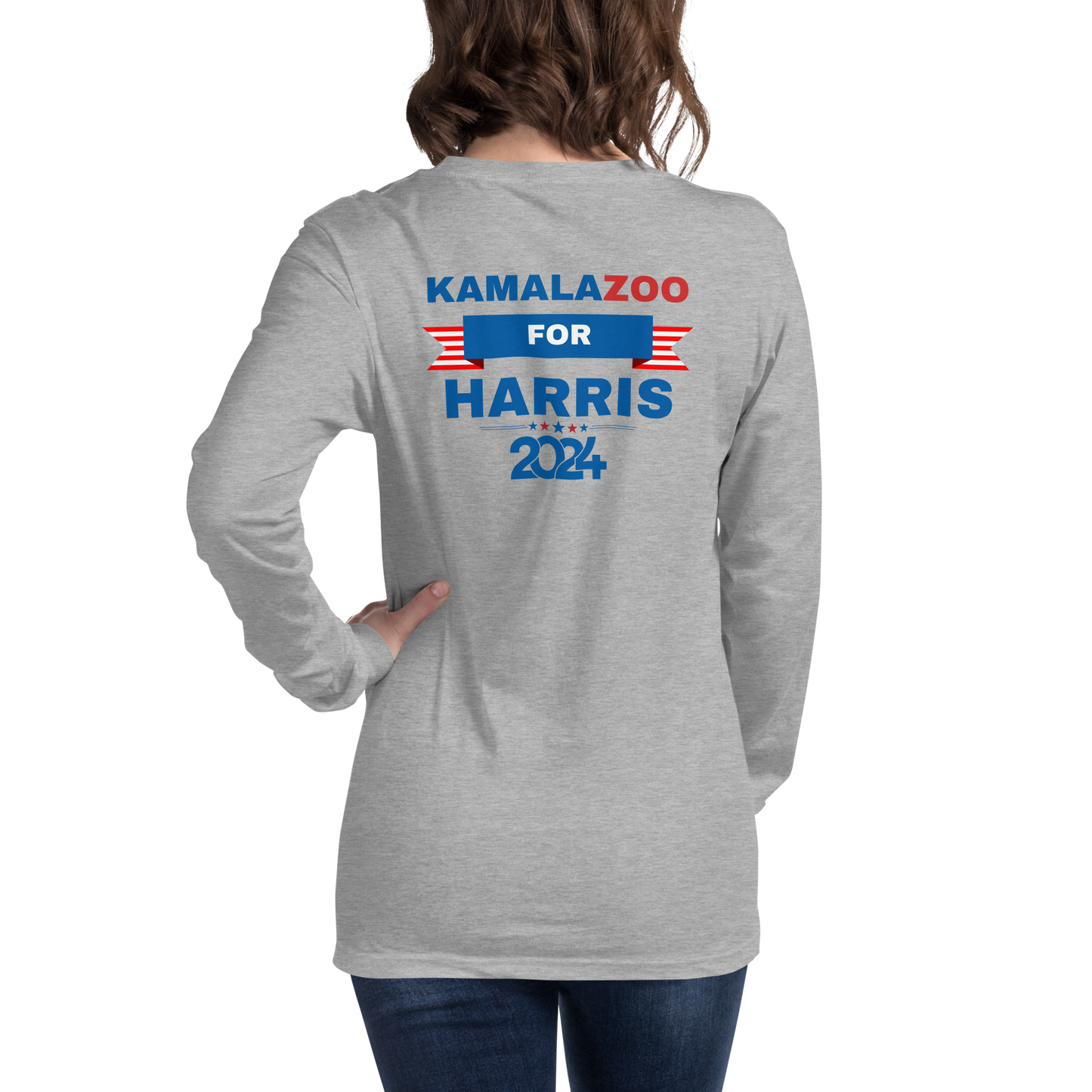 KamalaZOO 4 Harris 2024 Unisex Long Sleeve Tee