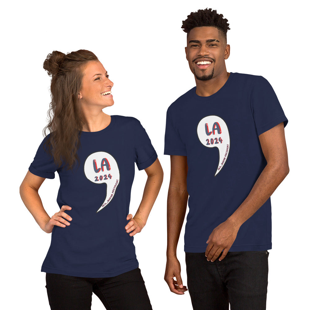 Kamala Harris Comma-LA Unisex Tee