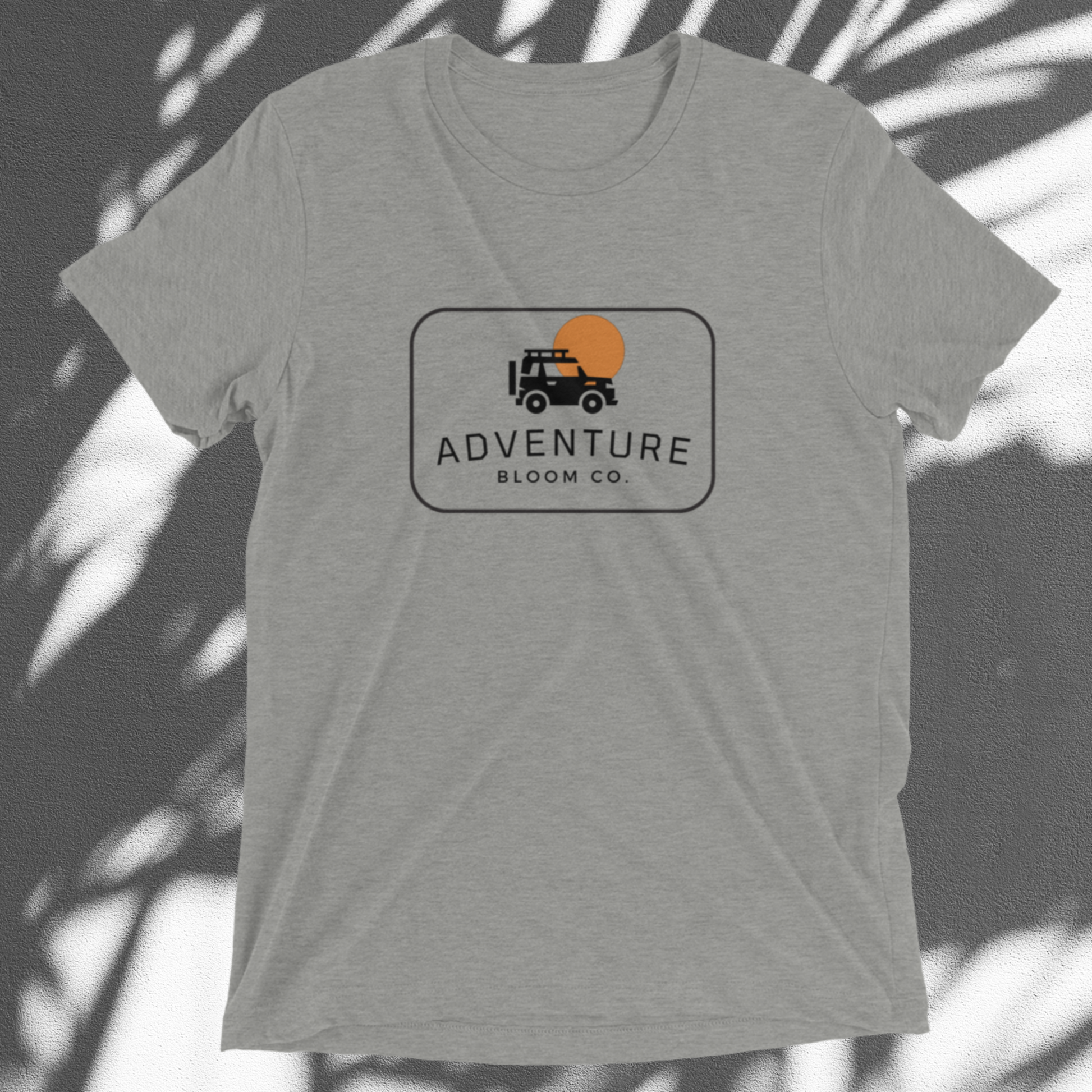 Nature Enthusiast's T-Shirt - Trailblazing Adventure Tee in Grey