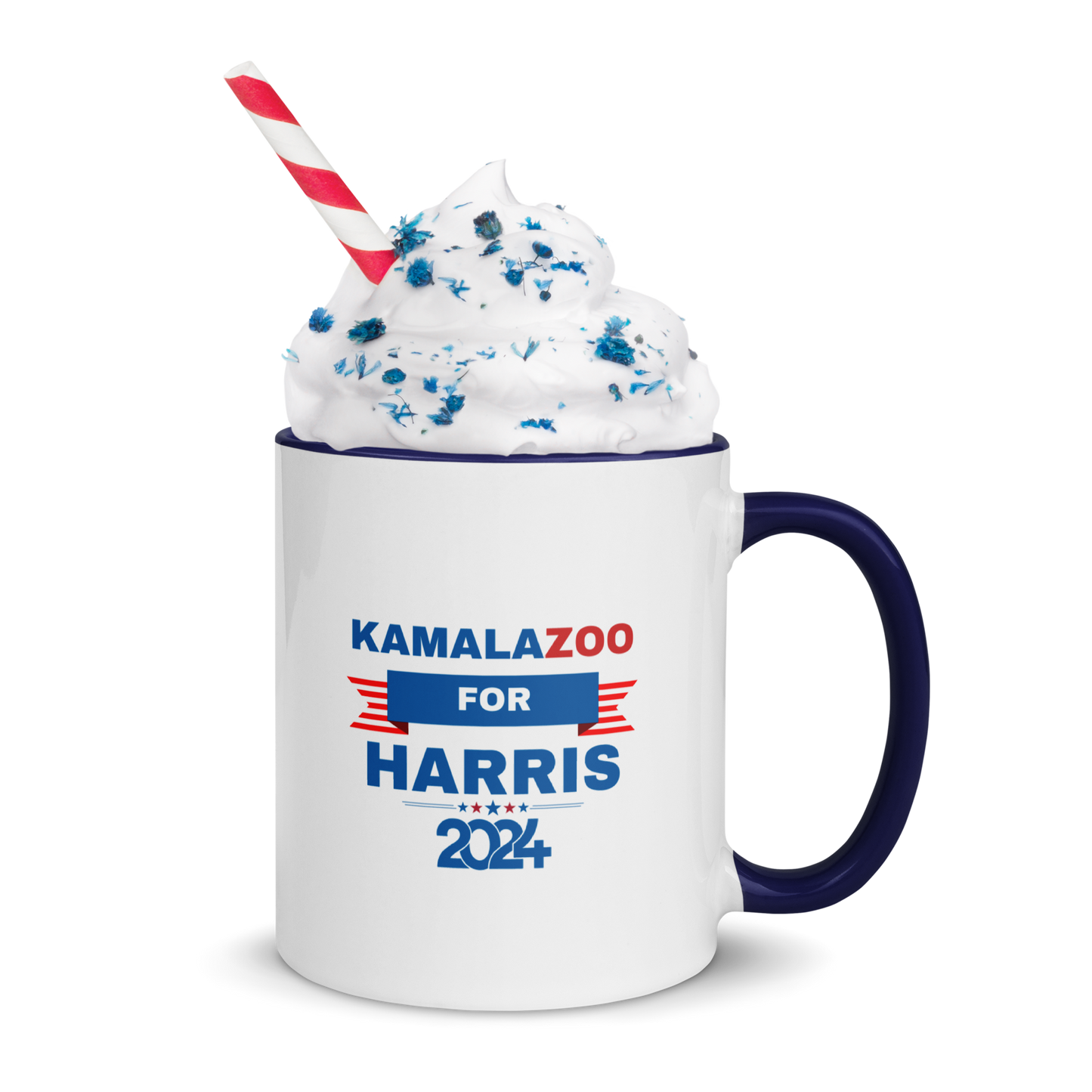 KamalaZOO 4 Harris 2024 Mug with Pop of Color