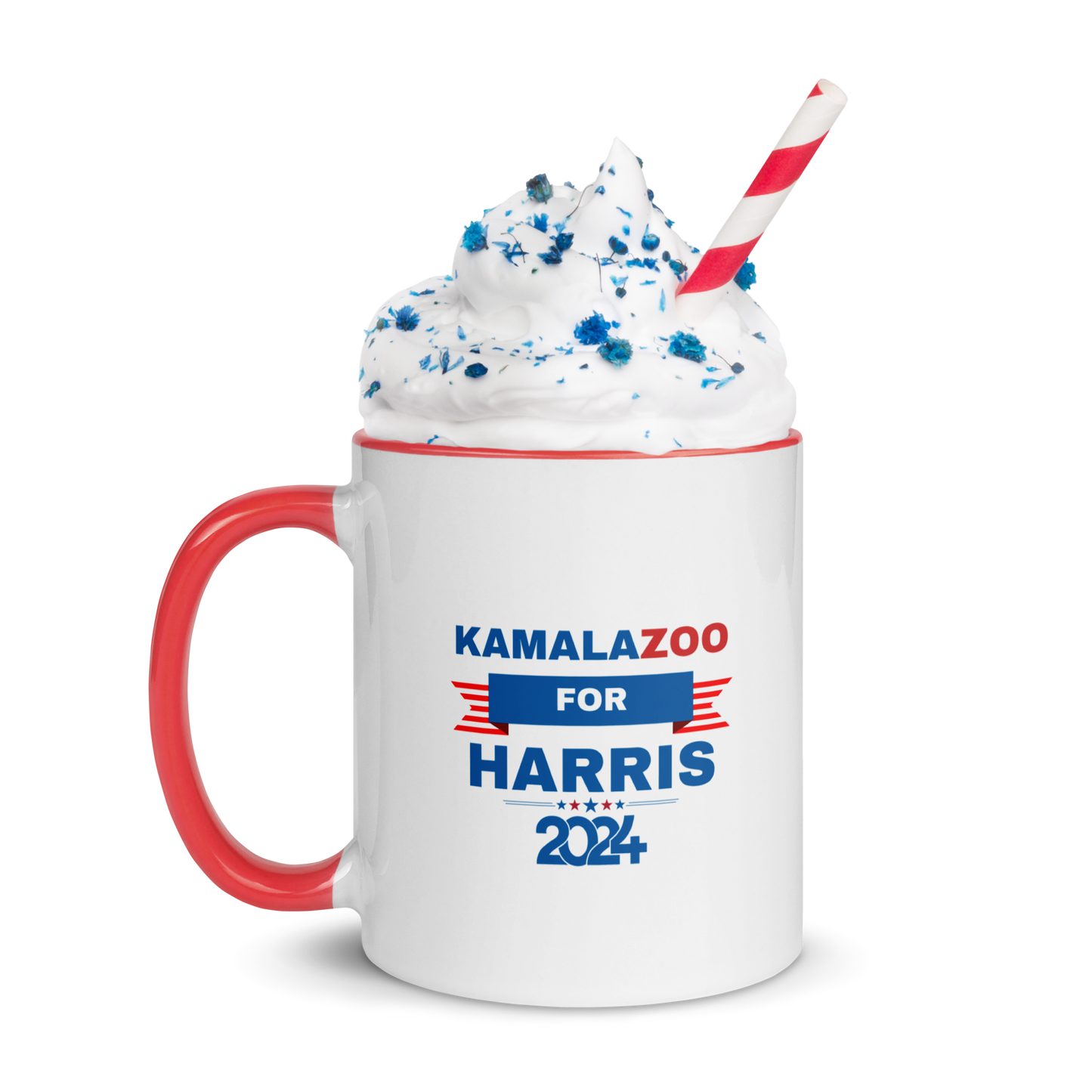 KamalaZOO 4 Harris 2024 Mug with Pop of Color