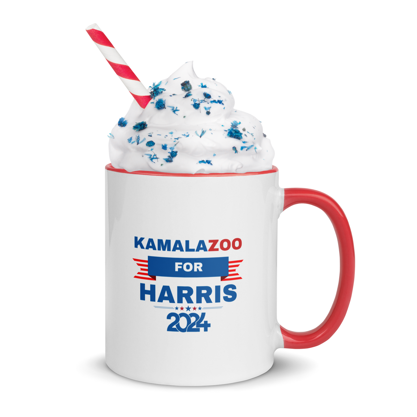 KamalaZOO 4 Harris 2024 Mug with Pop of Color