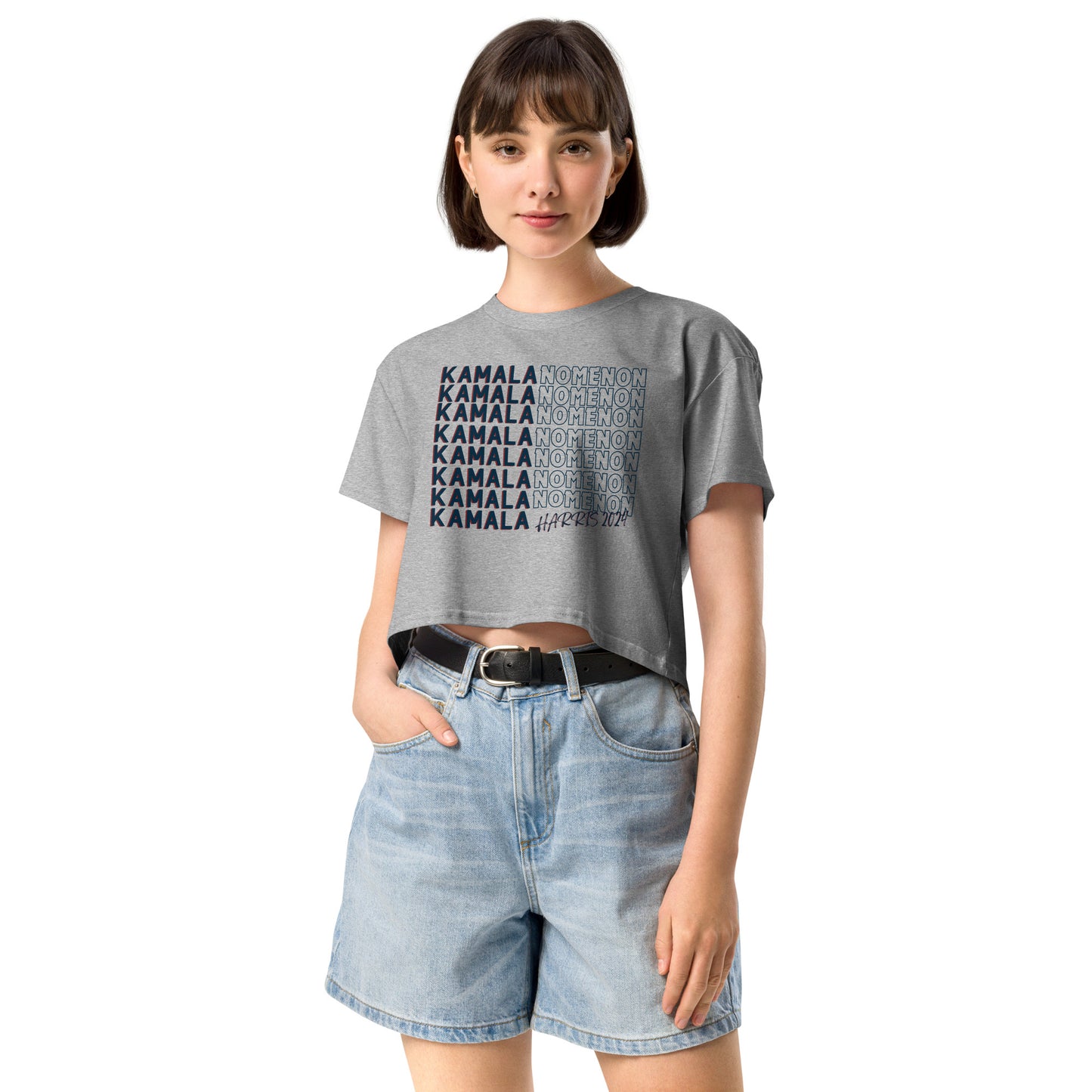 Kamalanomenon 2024 Vibe Ladies Crop Top