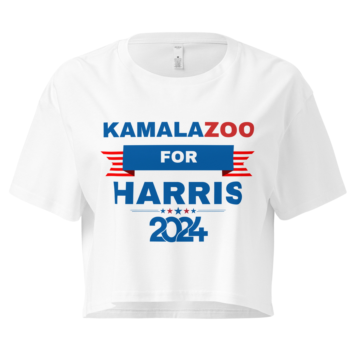 KamalaZOO 4 Harris Ladies Crop Top