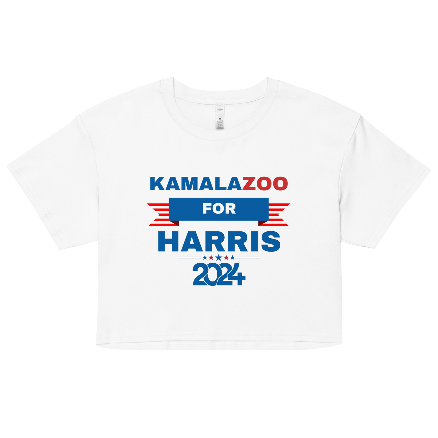 KamalaZOO 4 Harris Ladies Crop Top