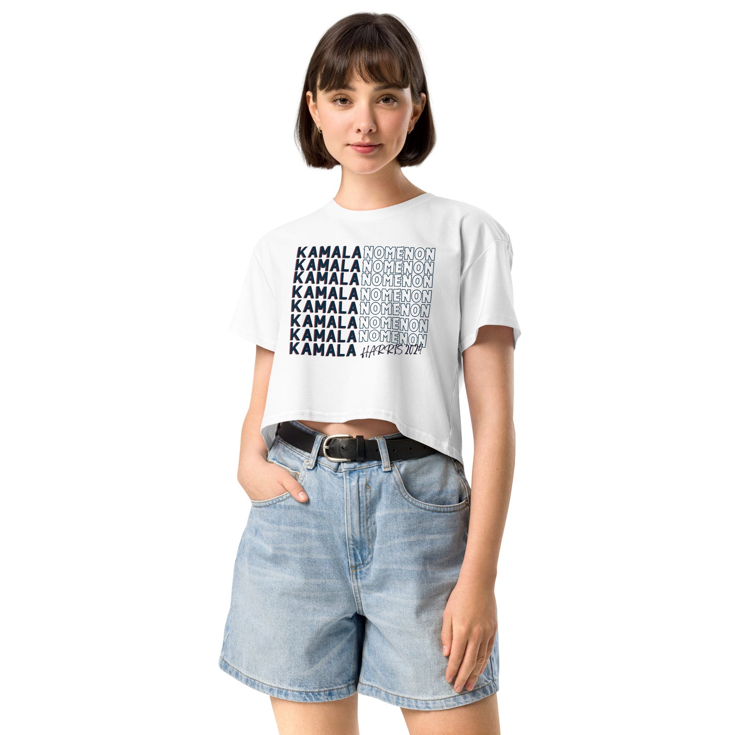 Kamalanomenon 2024 Vibe Ladies Crop Top